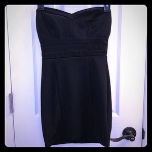 Black mini cocktail dress